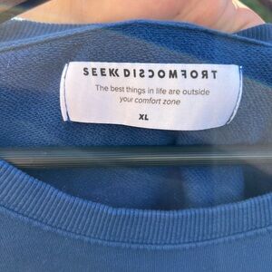 Seek Discomfort Crewneck